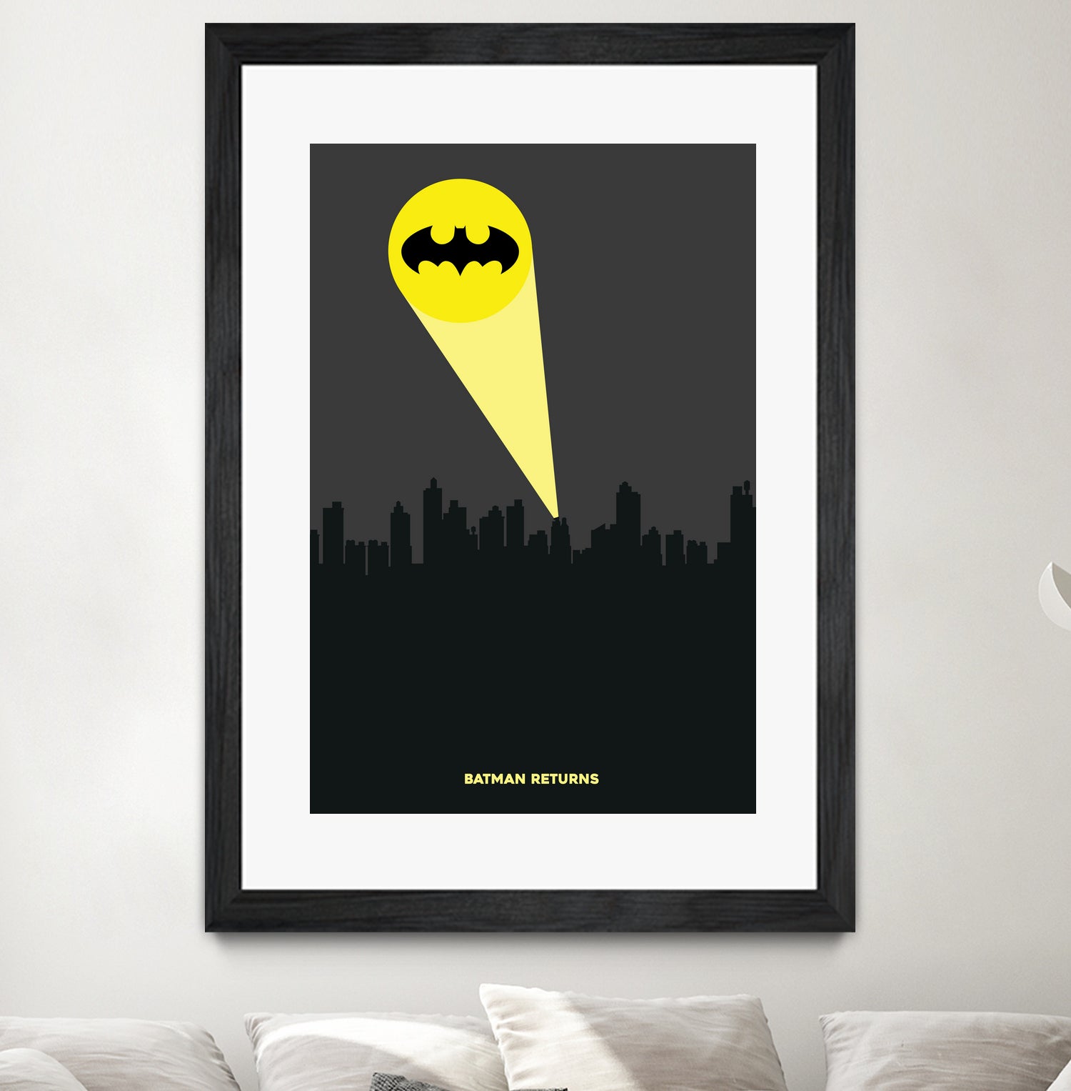 The Batman Returns by Rafael Gomes on GIANT ART - gray digital drawing