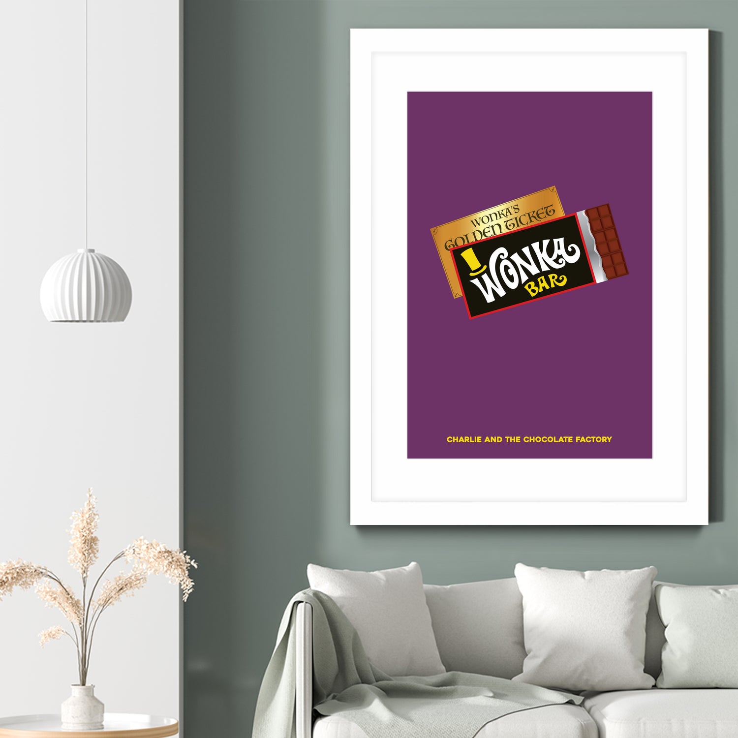 The Charlie and The Chocolate Factory by Rafael Gomes on GIANT ART - fuchsia digital drawing