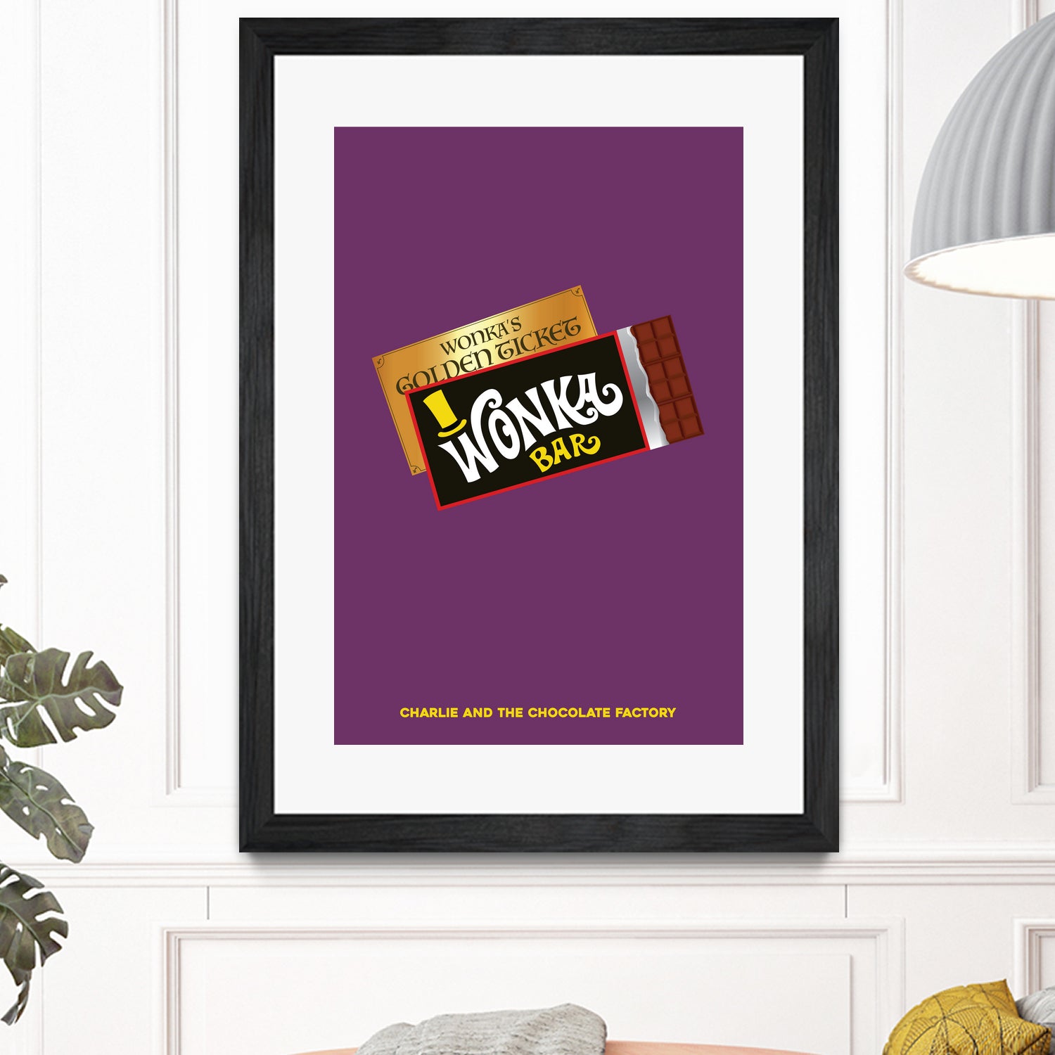 The Charlie and The Chocolate Factory by Rafael Gomes on GIANT ART - fuchsia digital drawing