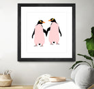 Lesbian Pride Penguins by Daniel Hutchinson on GIANT ART - white character design