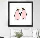 Lesbian Pride Penguins by Daniel Hutchinson on GIANT ART - white character design