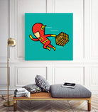 Part Time Job - Pizza House by Chow Hon Lam on GIANT ART - red digital drawing