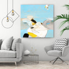 Assurément by Octal Pixel on GIANT ART - blue digital painting