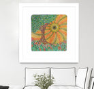 Sunny day by Ranka Stevic on GIANT ART - orange mixed media