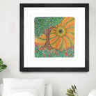 Sunny day by Ranka Stevic on GIANT ART - orange mixed media