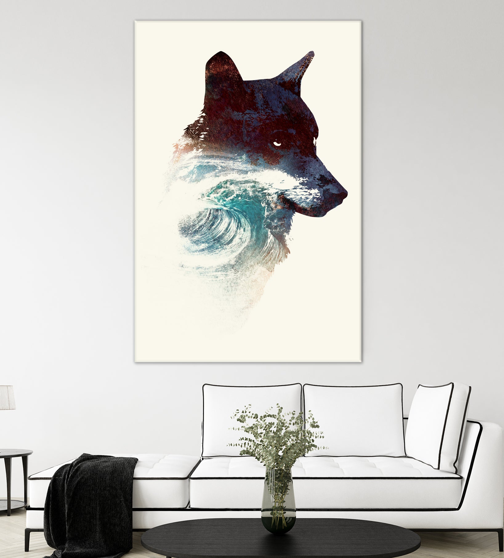 Night Swim by Robert Farkas on GIANT ART - blue digital painting