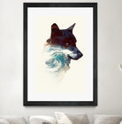 Night Swim by Robert Farkas on GIANT ART - blue digital painting