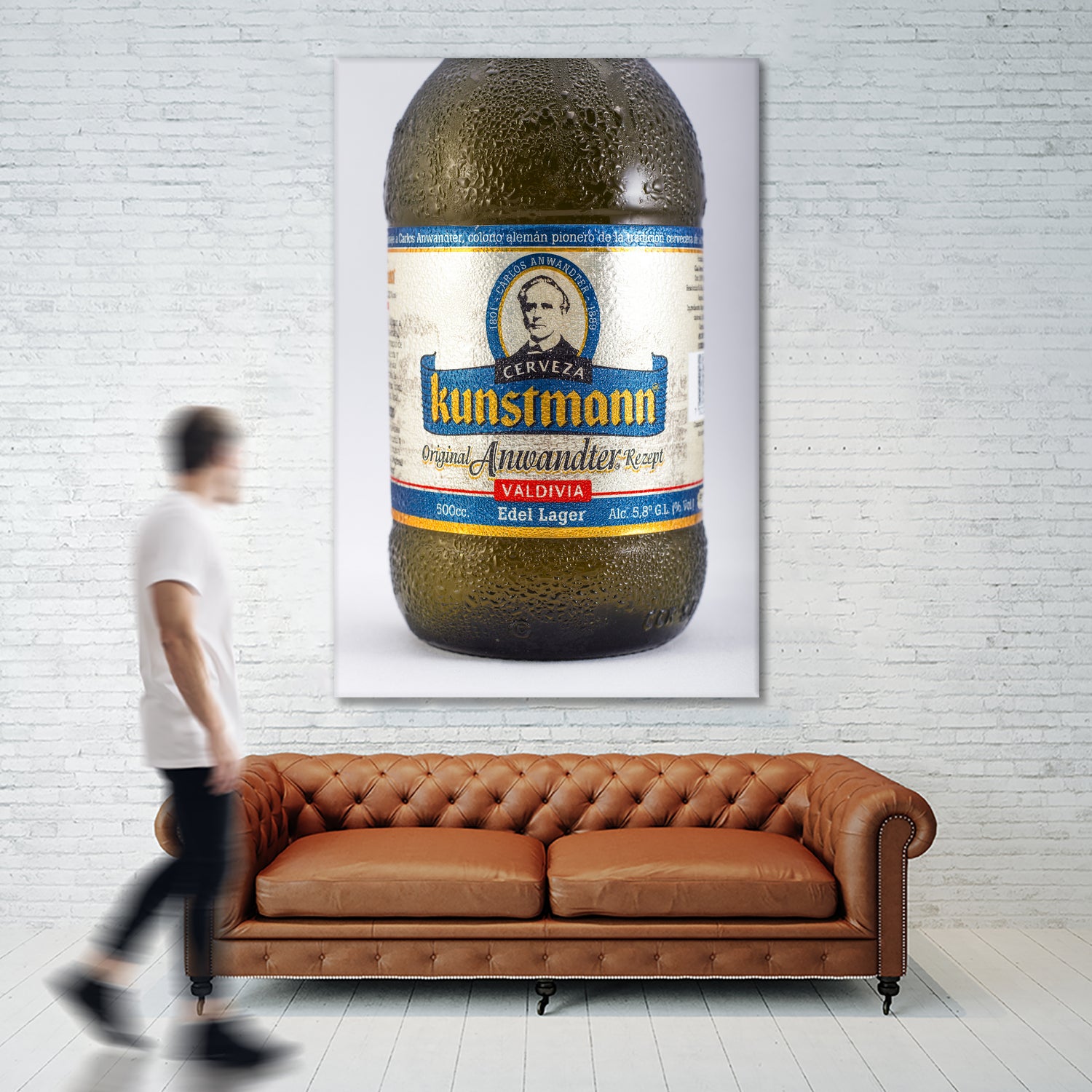 Kunstmann Edel Lager by Alvaro Gonzalez on GIANT ART - gray photo manipulation