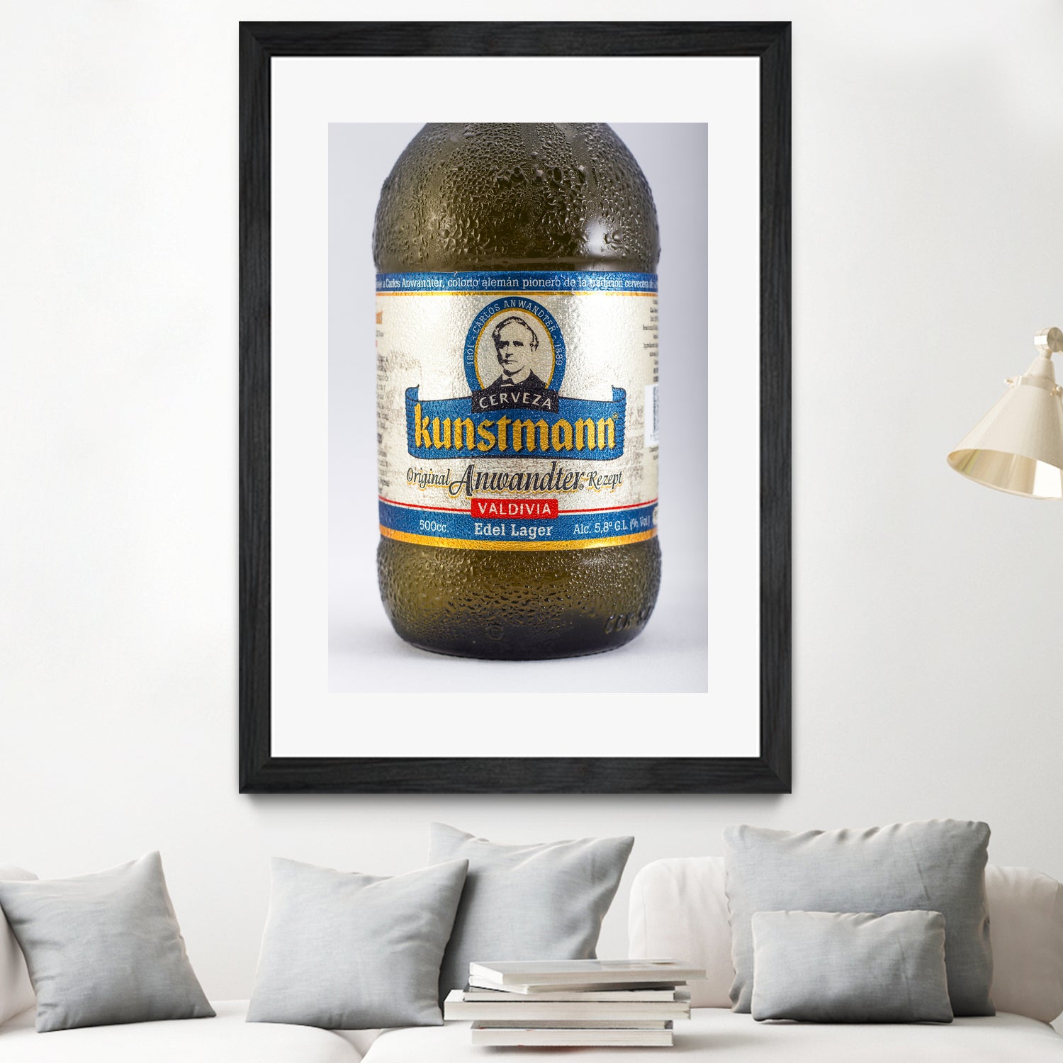 Kunstmann Edel Lager by Alvaro Gonzalez on GIANT ART - gray photo manipulation