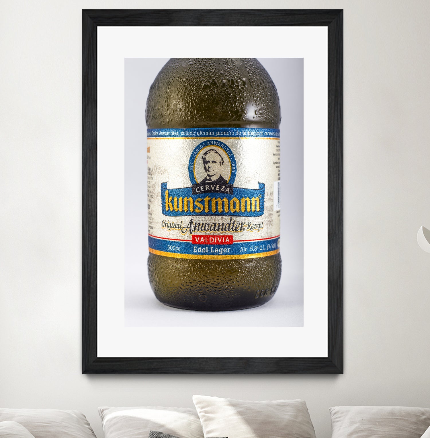 Kunstmann Edel Lager by Alvaro Gonzalez on GIANT ART - gray photo manipulation