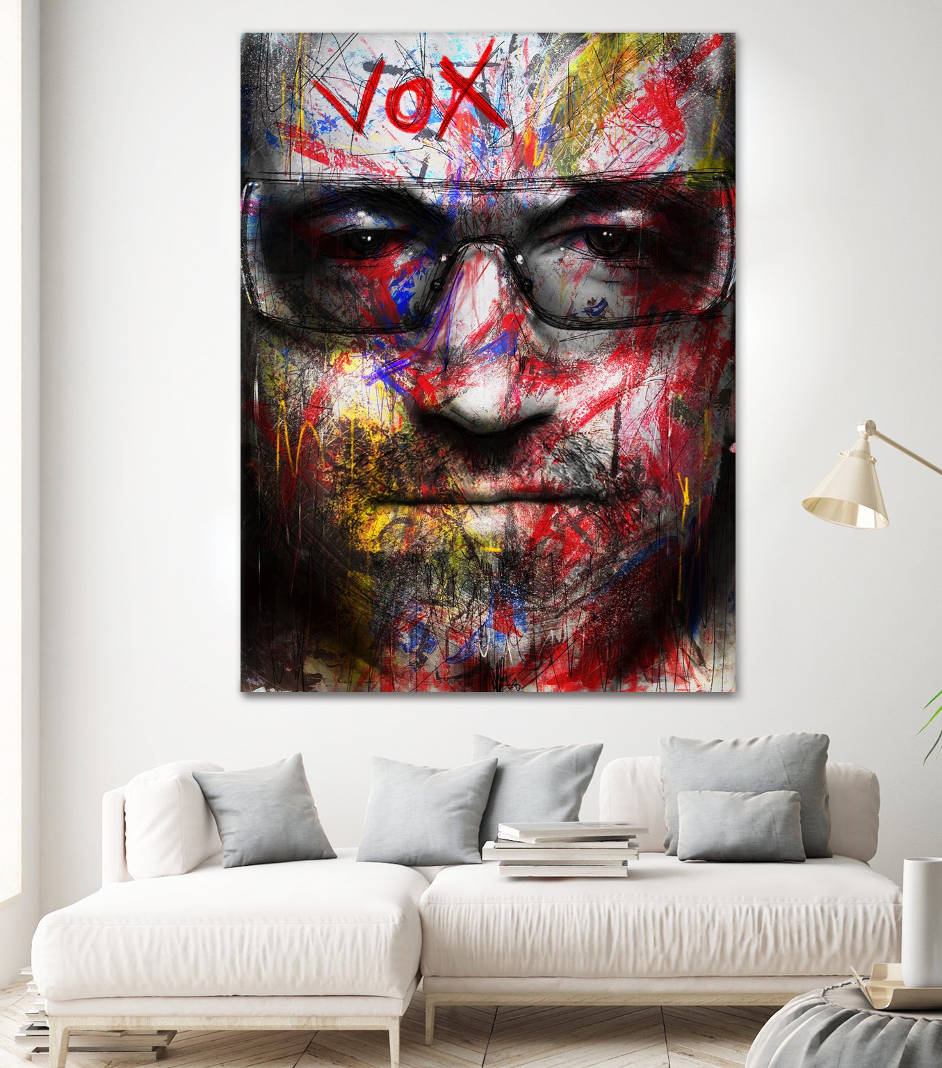 Vox by Daniel Malta on GIANT ART - red digital painting