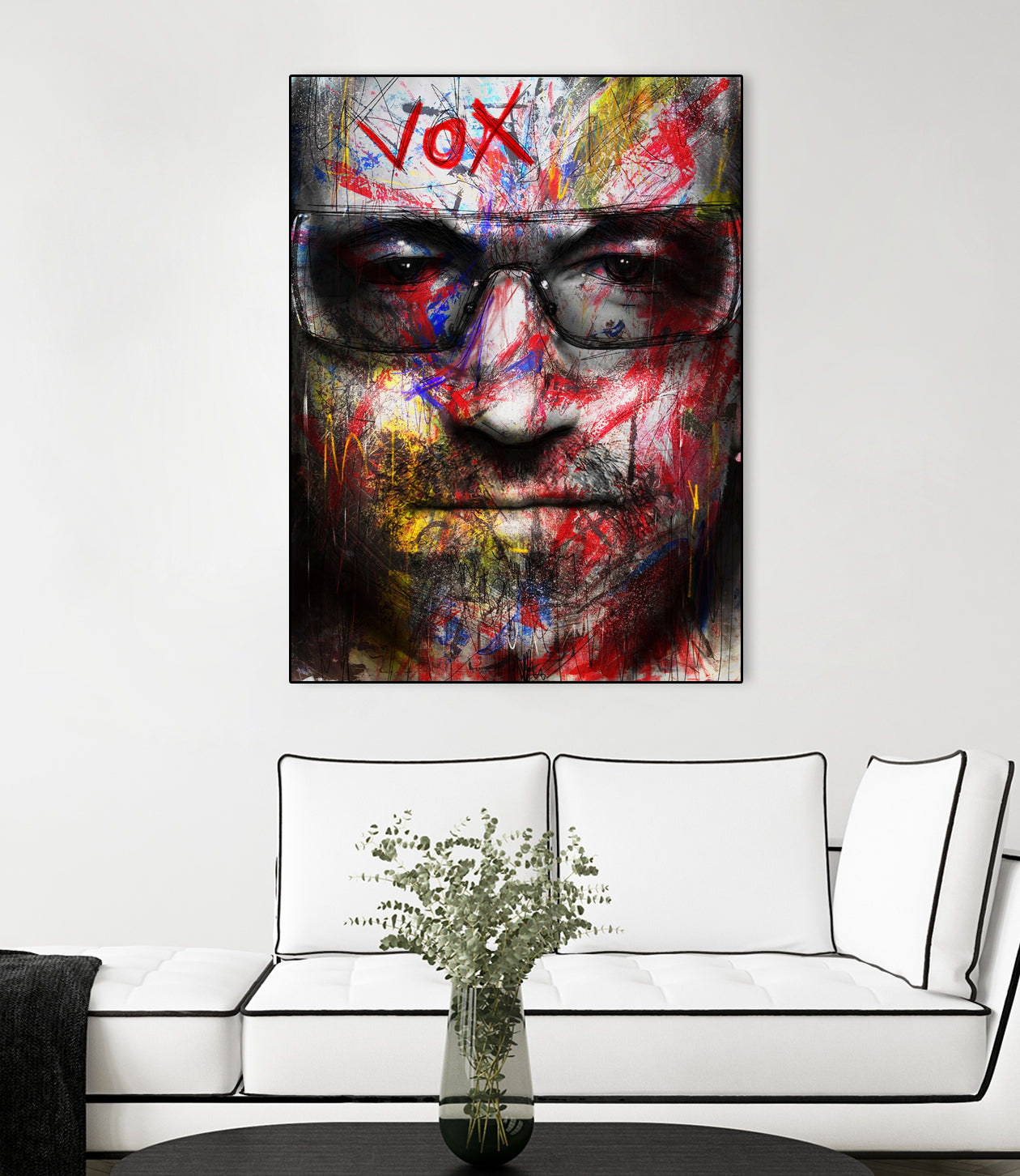 Vox by Daniel Malta on GIANT ART - red digital painting