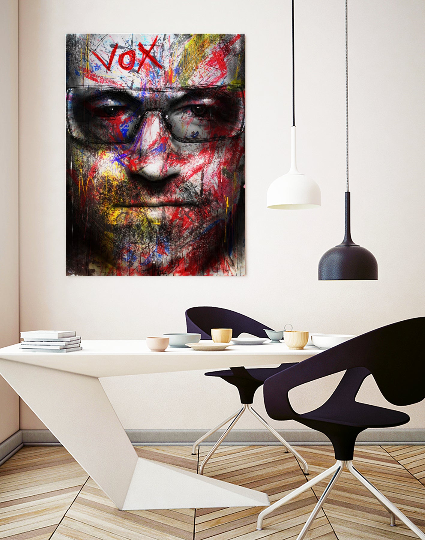 Vox by Daniel Malta on GIANT ART - red digital painting