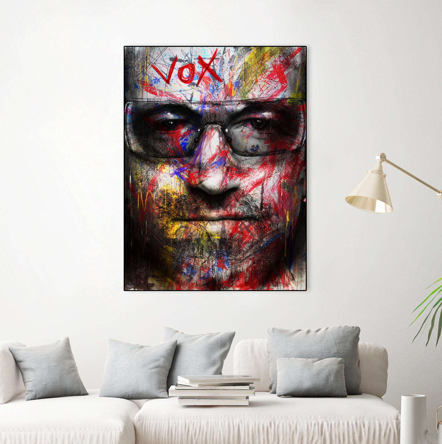 Vox by Daniel Malta on GIANT ART - red digital painting