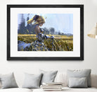 Saber Lily by Ling Wang on GIANT ART - yellow digital painting