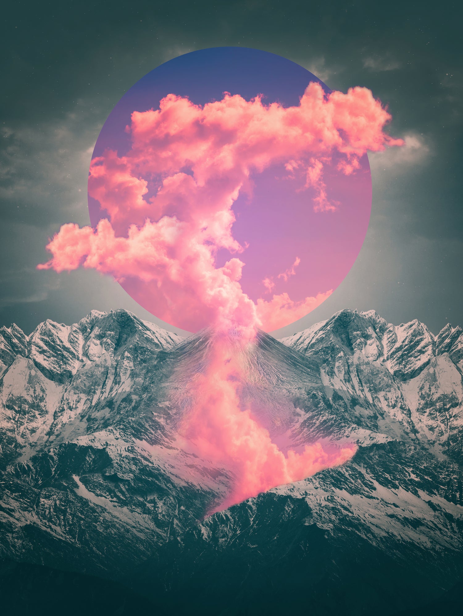 Ruptured Soul by Soaring Anchor on GIANT ART - pink photo manipulation