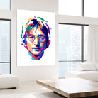 John Lennon in WPAP by J Prayitno Widodo on GIANT ART - white vector illustration