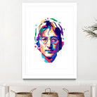 John Lennon in WPAP by J Prayitno Widodo on GIANT ART - white vector illustration