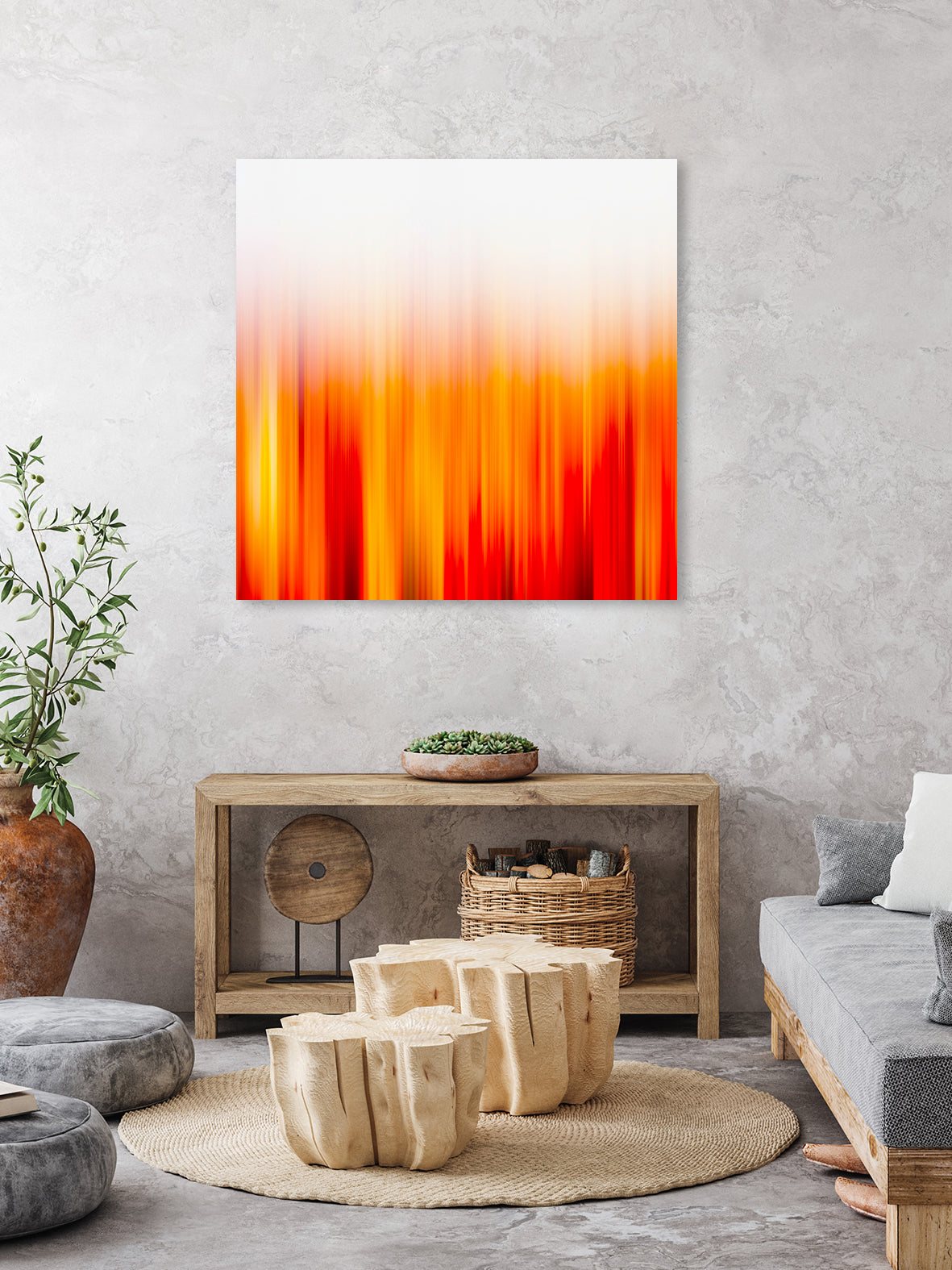 Summertime by Jean-christophe Tabary on GIANT ART - orange digital painting