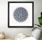 Mandala 03 by Ranka Stevic on GIANT ART - blue mixed media