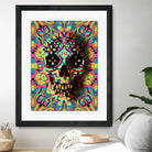 Skull Geo by Ali Gulec on GIANT ART - white digital drawing