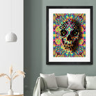 Skull Geo by Ali Gulec on GIANT ART - white digital drawing