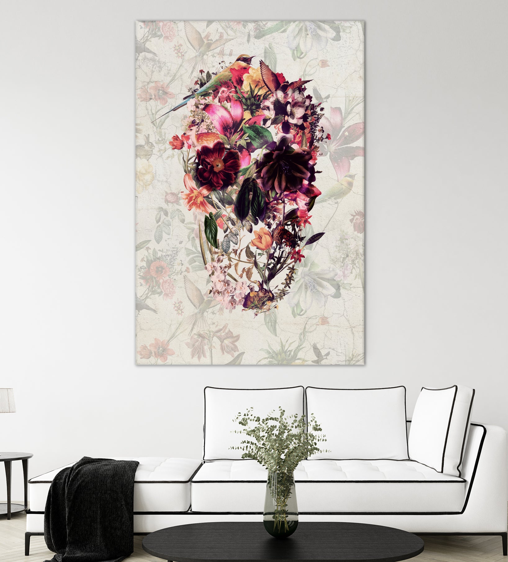 New Skull Light by Ali Gulec on GIANT ART - white photo illustration