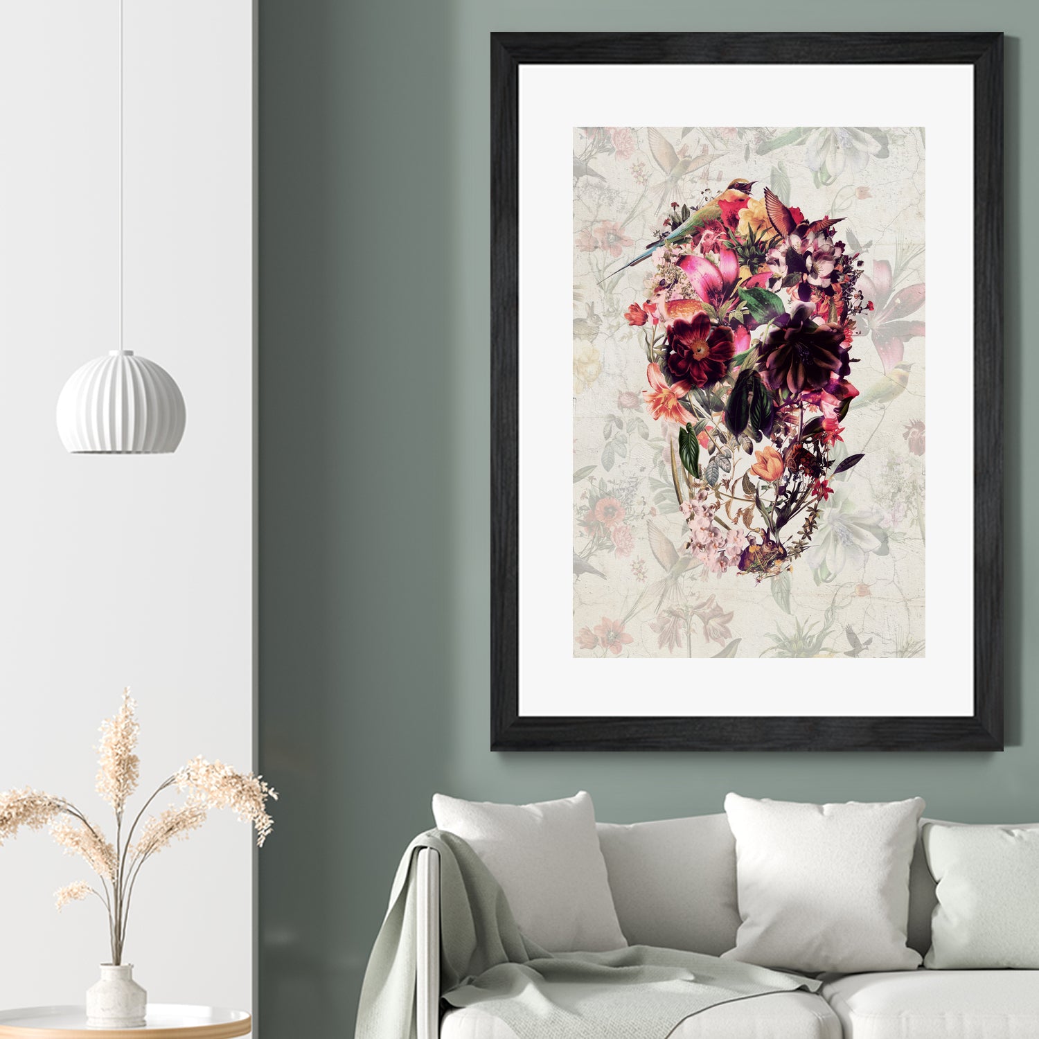 New Skull Light by Ali Gulec on GIANT ART - white photo illustration