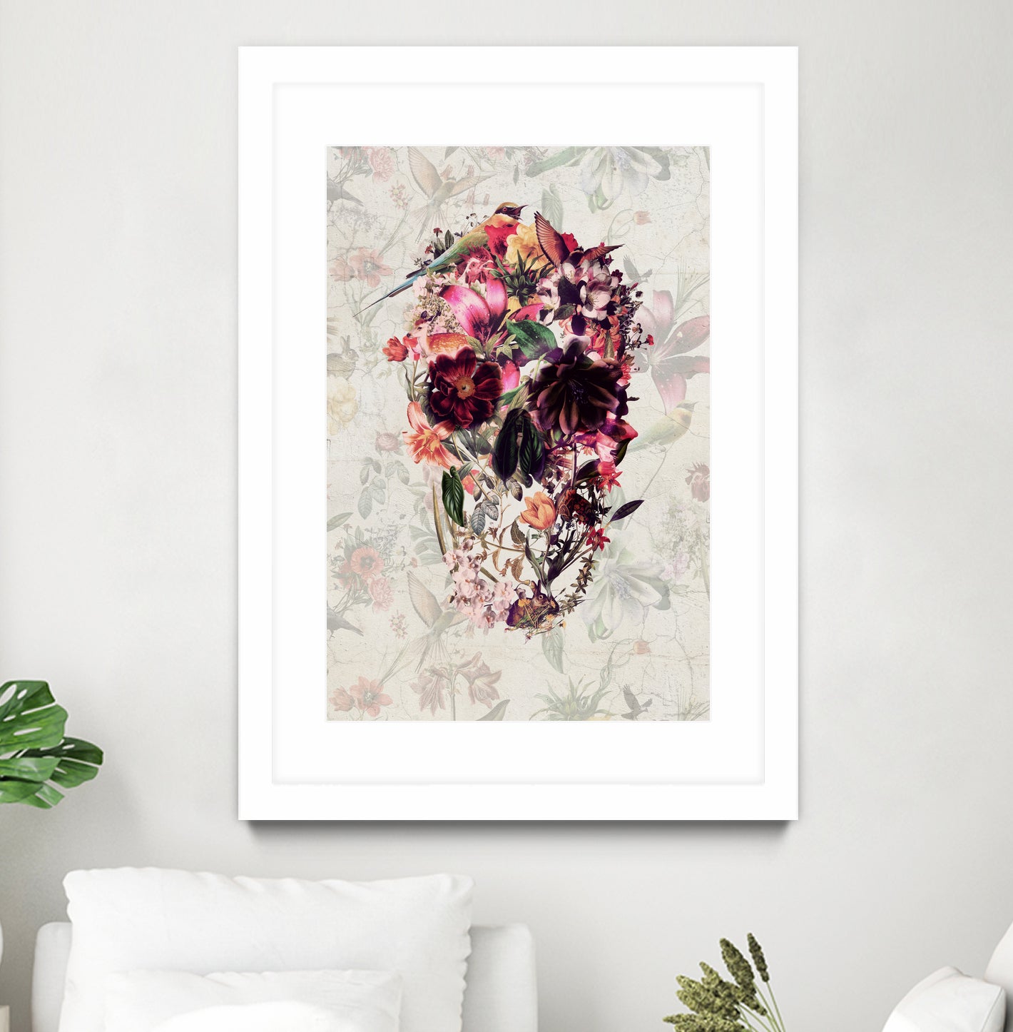 New Skull Light by Ali Gulec on GIANT ART - white photo illustration