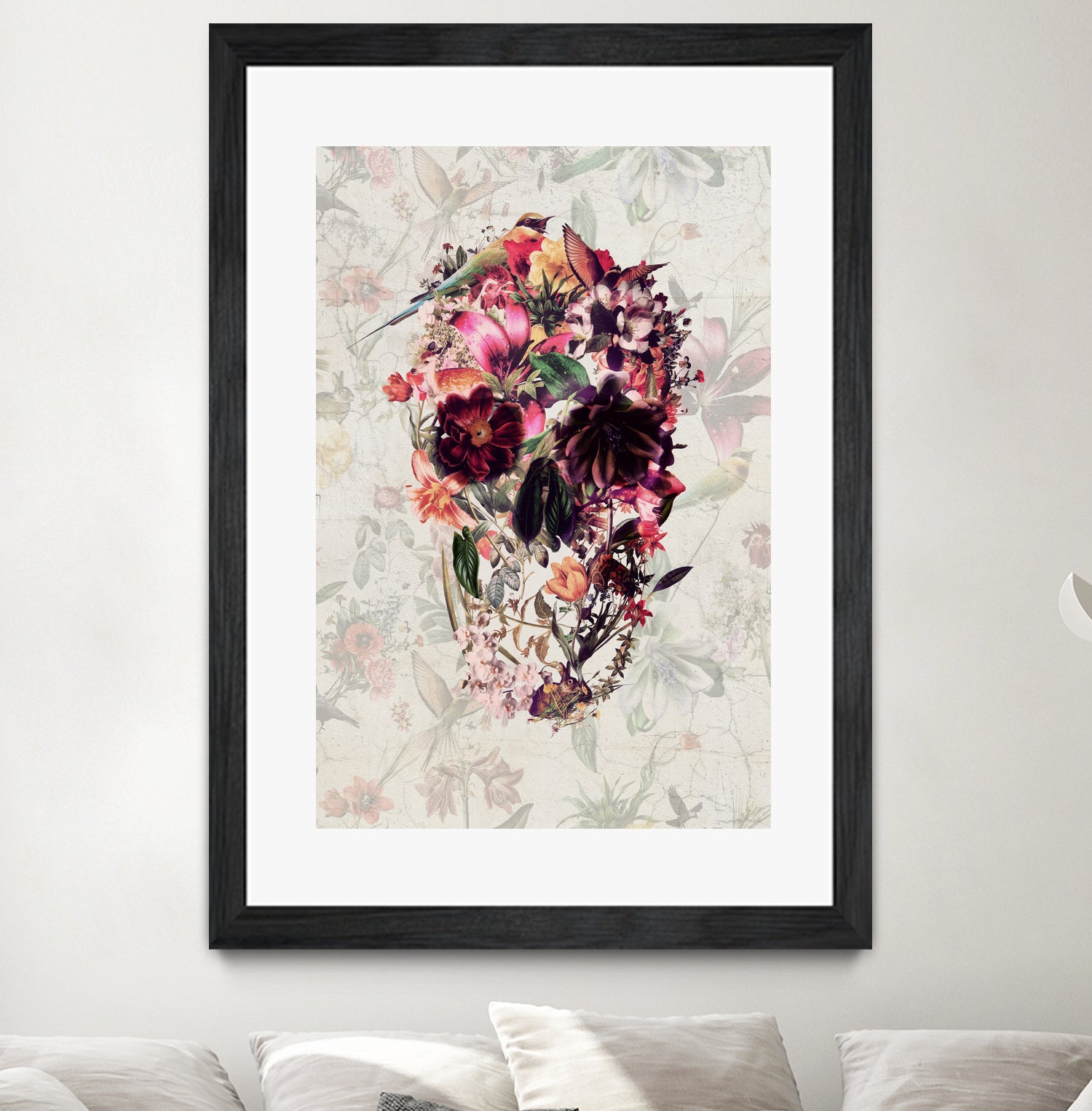 New Skull Light by Ali Gulec on GIANT ART - white photo illustration