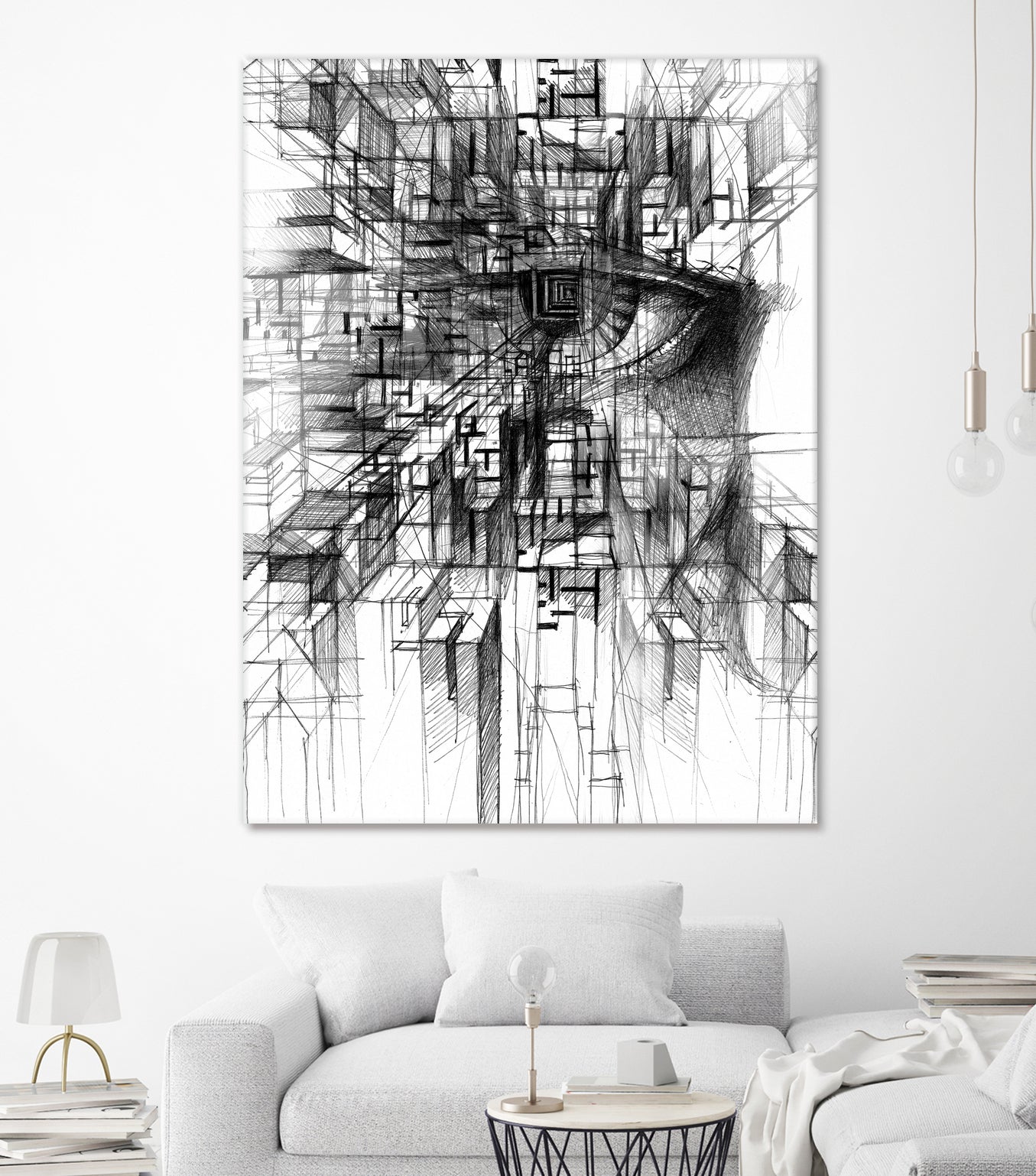 ilusion by Marcin Kowalewski on GIANT ART - gray digital drawing