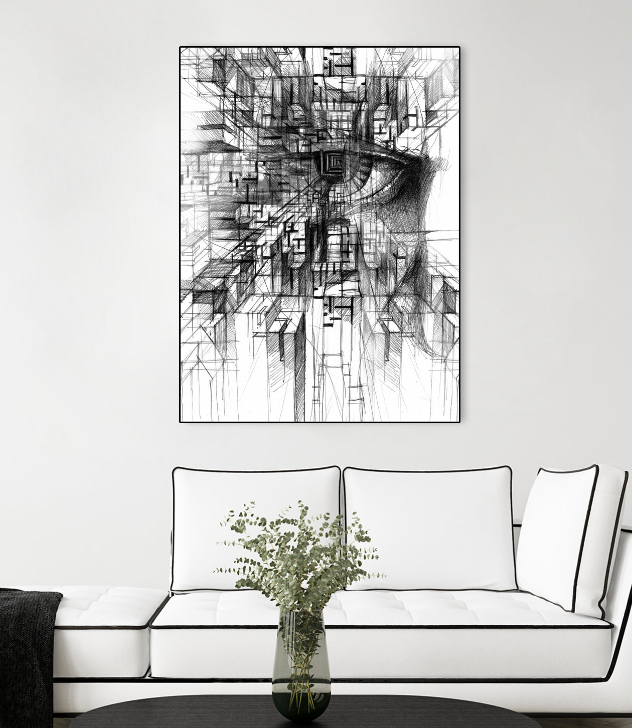 ilusion by Marcin Kowalewski on GIANT ART - gray digital drawing