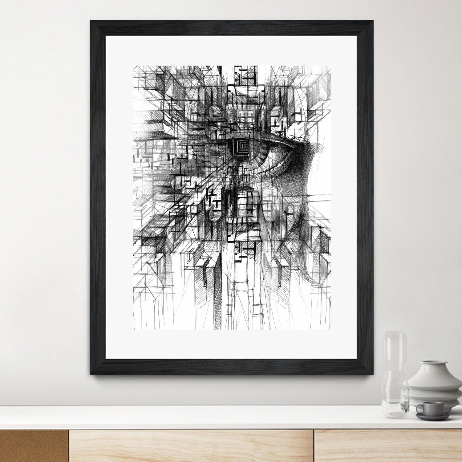 ilusion by Marcin Kowalewski on GIANT ART - gray digital drawing