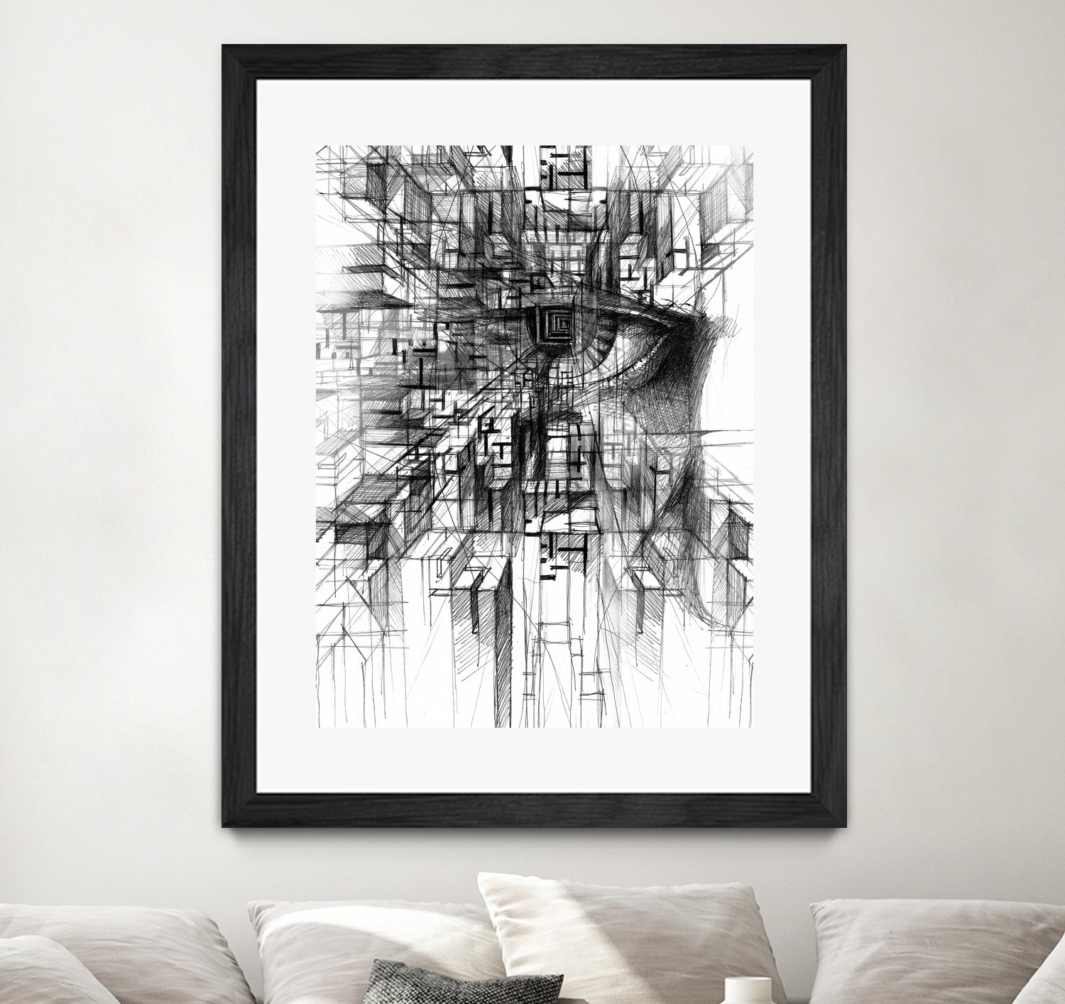 ilusion by Marcin Kowalewski on GIANT ART - gray digital drawing