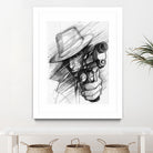 man by Marcin Kowalewski on GIANT ART - white digital drawing