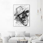 man by Marcin Kowalewski on GIANT ART - white digital drawing