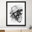 man by Marcin Kowalewski on GIANT ART - white digital drawing