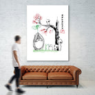 Growing Trees sumi-e by Antonio Camarena on GIANT ART - white digital painting