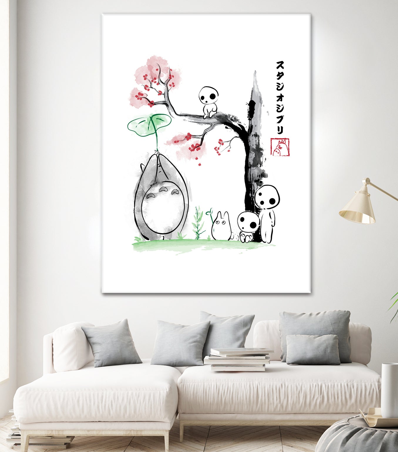 Growing Trees sumi-e by Antonio Camarena on GIANT ART - white digital painting