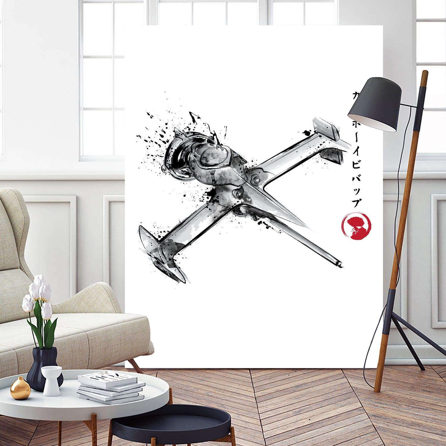 Mono Racer sumi-e by Antonio Camarena on GIANT ART - white digital painting