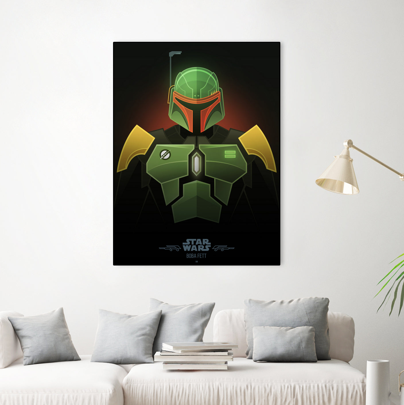 Boba Fett by Jonathan Lam on GIANT ART - green character design