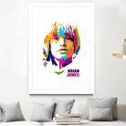 Brian Jones in WPAP by J Prayitno Widodo on GIANT ART - white photo illustration