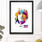 Brian Jones in WPAP by J Prayitno Widodo on GIANT ART - white photo illustration