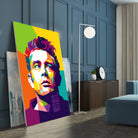 James Dean in WPAP by J Prayitno Widodo on GIANT ART - fuchsia photo illustration