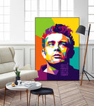 James Dean in WPAP by J Prayitno Widodo on GIANT ART - fuchsia photo illustration