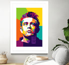 James Dean in WPAP by J Prayitno Widodo on GIANT ART - fuchsia photo illustration