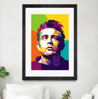 James Dean in WPAP by J Prayitno Widodo on GIANT ART - fuchsia photo illustration