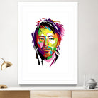 Thom Yorke in WPAP by J Prayitno Widodo on GIANT ART - fuchsia photo illustration