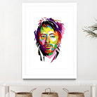 Thom Yorke in WPAP by J Prayitno Widodo on GIANT ART - fuchsia photo illustration