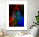 Bokeh Christmas Tree by Alvaro Gonzalez on GIANT ART - blue photo manipulation